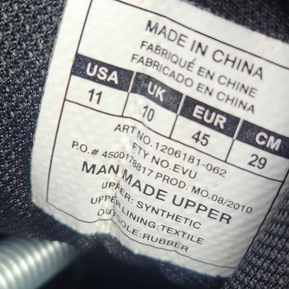 Under Armour Mens Baseball Shoes sz 11 - Picture 7 of 14